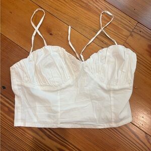 Free People White Camisole Top